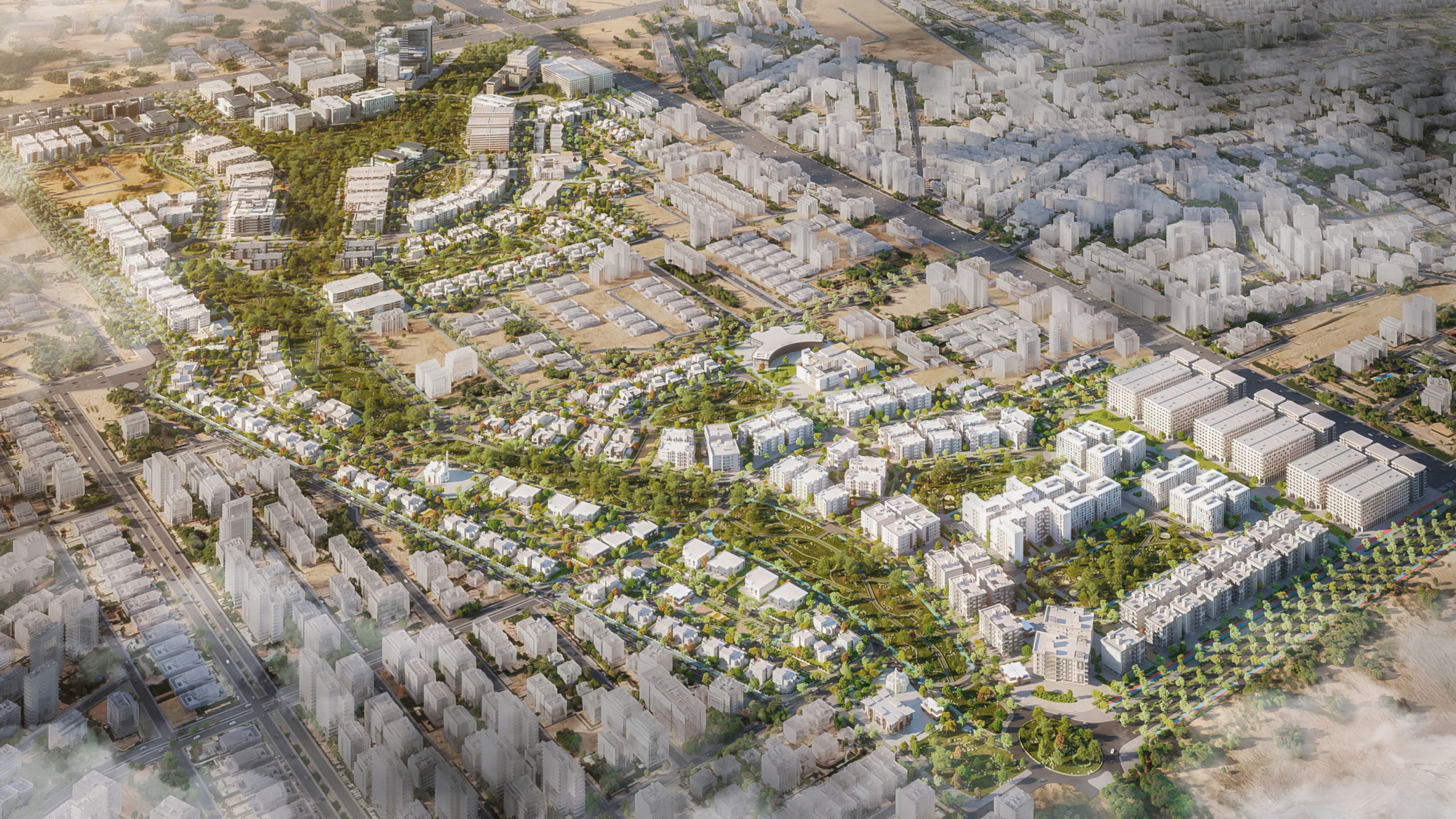 Masterplan Projects 3D Architectural Rendering