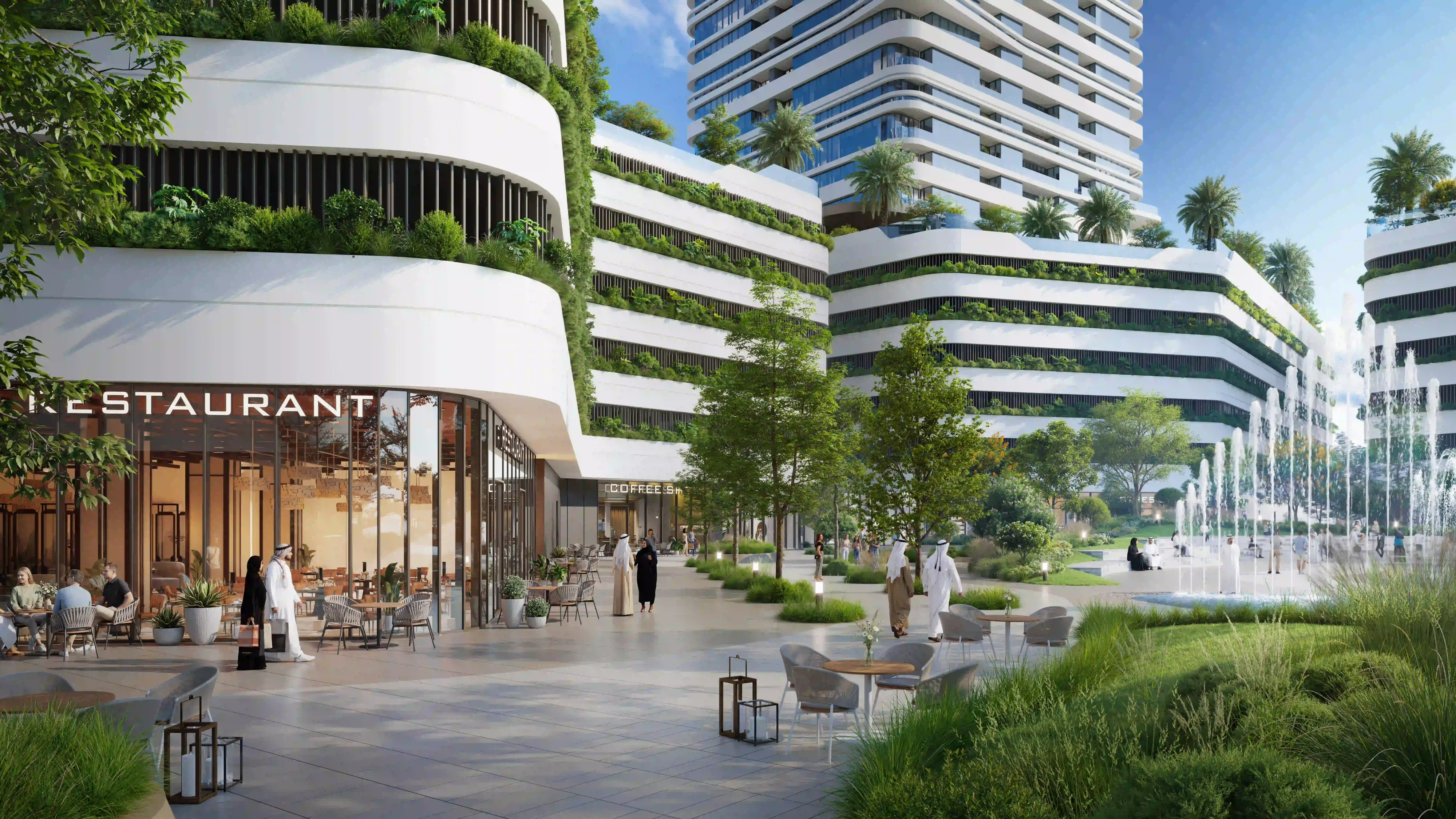 Mixed-Use Development Rendering